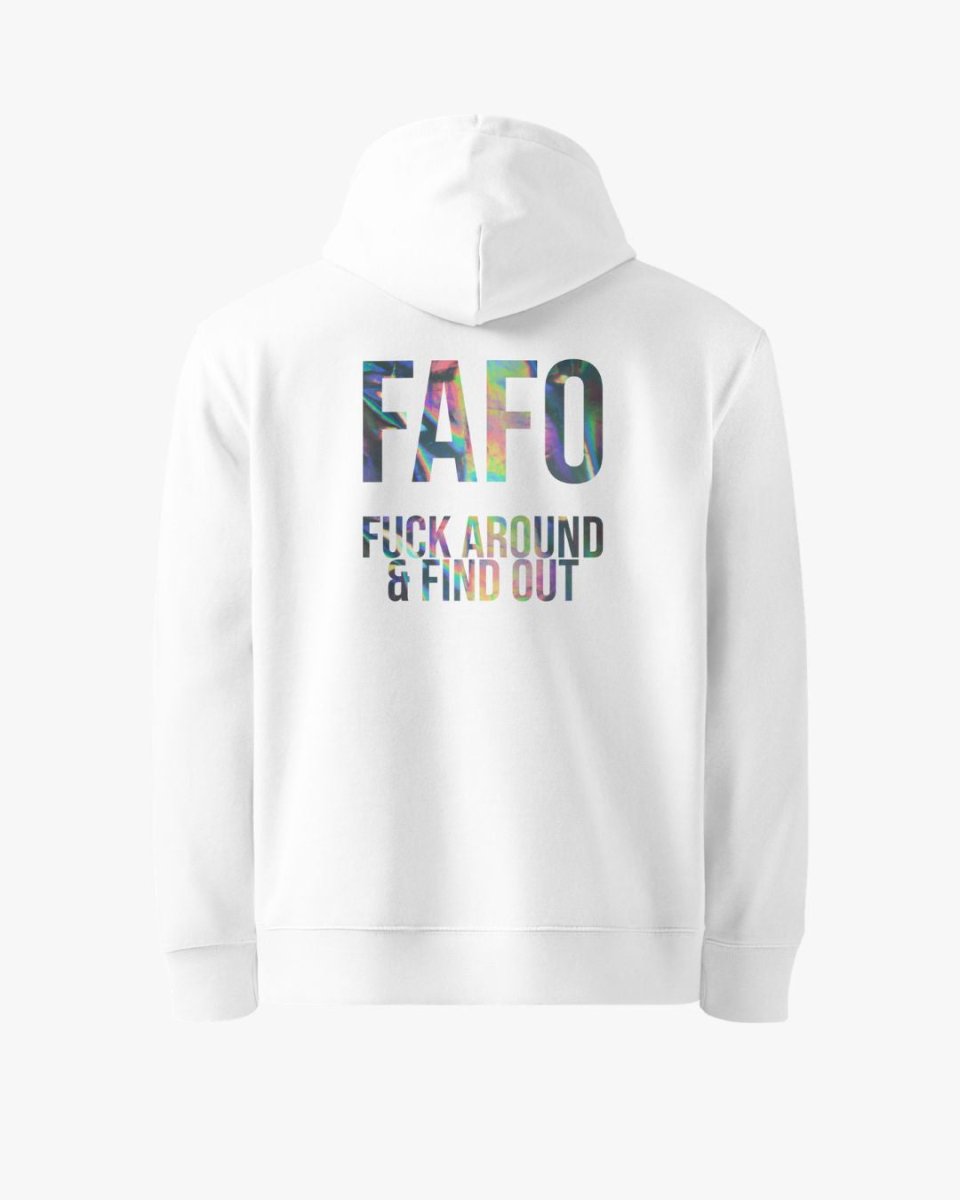 Hoodie FAFO 100% coton bio - Epochless Paris