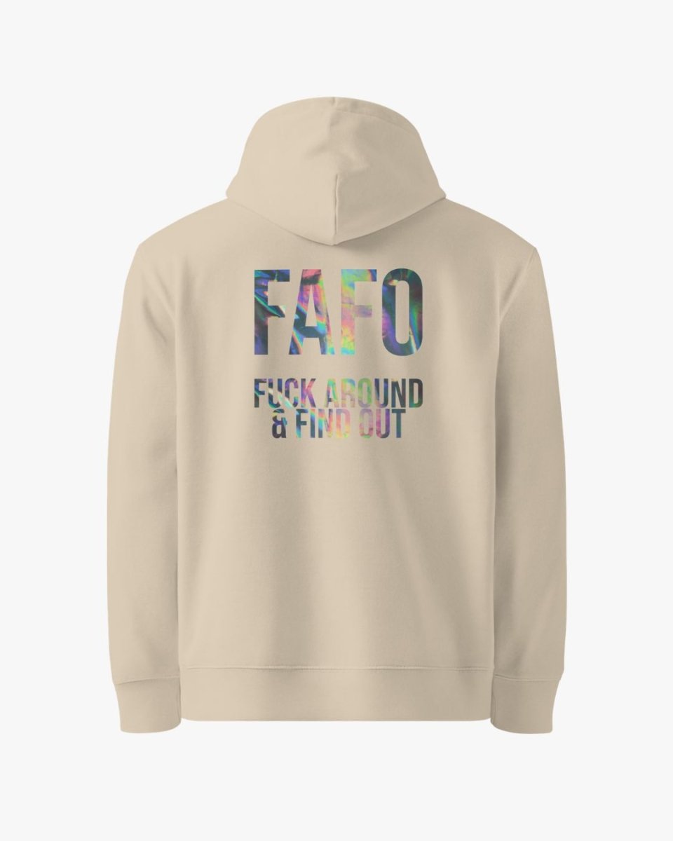 Hoodie FAFO 100% coton bio - Epochless Paris