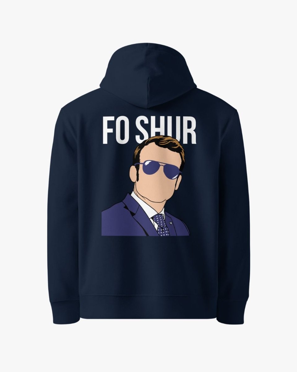Hoodie Fo Shur 100% coton bio - Epochless Paris
